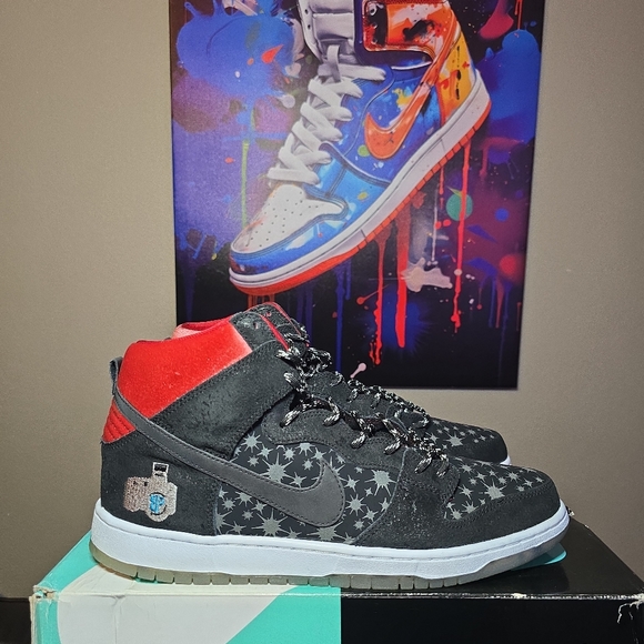 Nike SB Dunk High Premium BP QS Paparazzi (2014) Brad New!